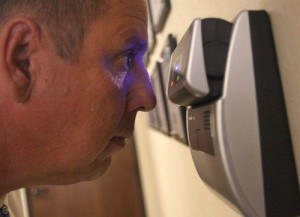 Brendan Spaar has used retina scan technology